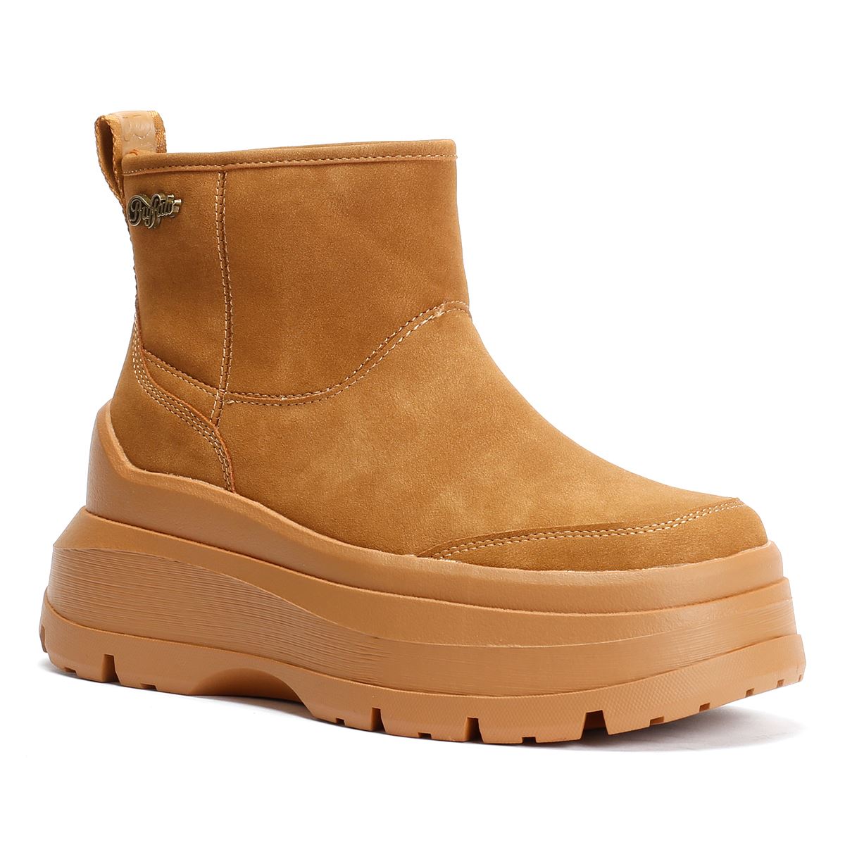 Buffalo Olympia Pull On LO Warm Women's Cognac Boots