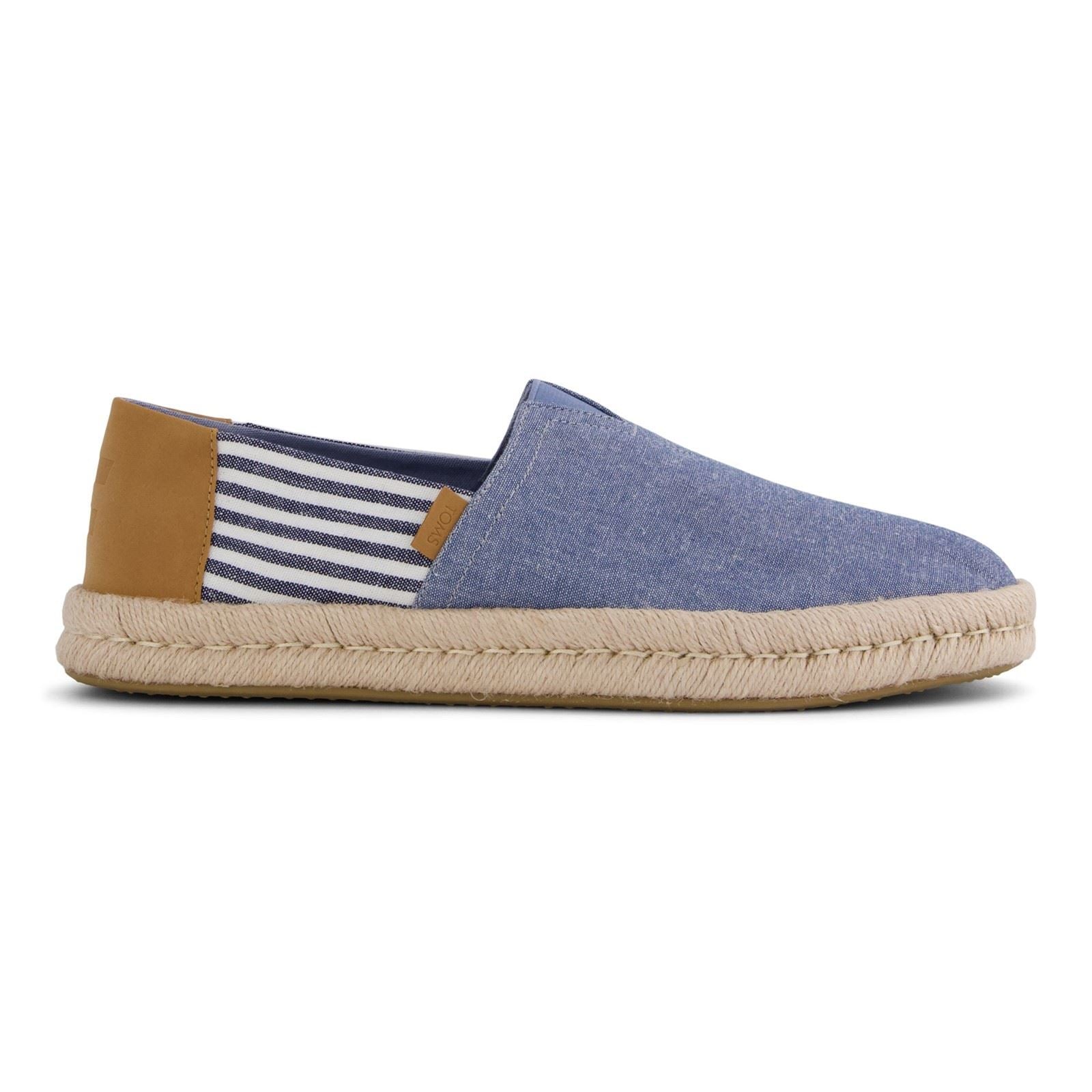 TOMS Alpargata Rope 2.0 Textile Men's Navy Espadrilles