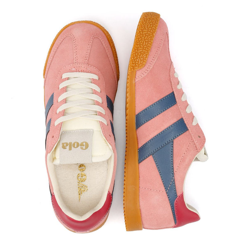 Gola Elan Suede Women's Coral Pink/Moonlight Trainers