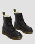 Dr. Martens Winterised Womens Black Burnished Wyoming Serena Boots