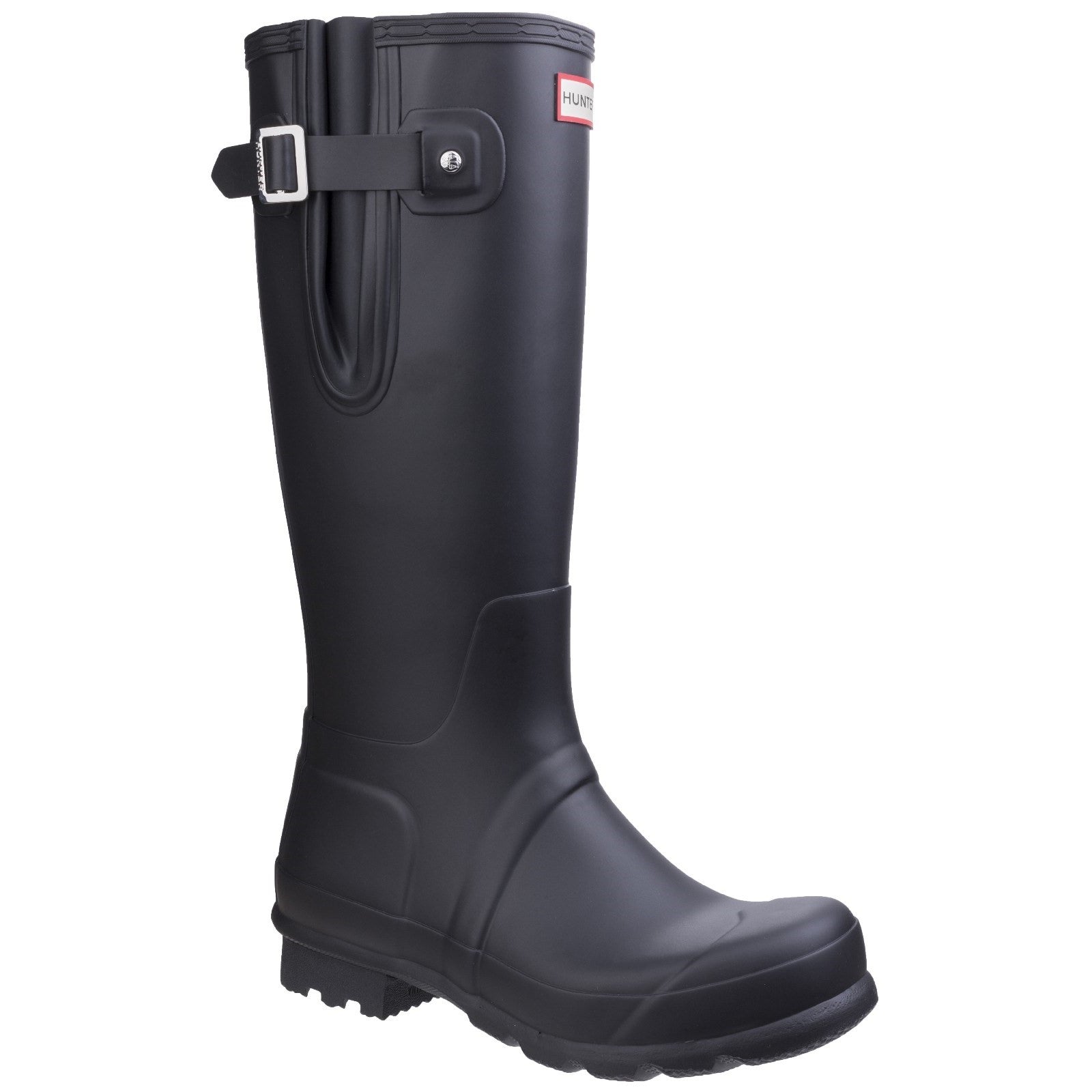 Hunter Mens Black Original Side Adjustable Wellington Boots