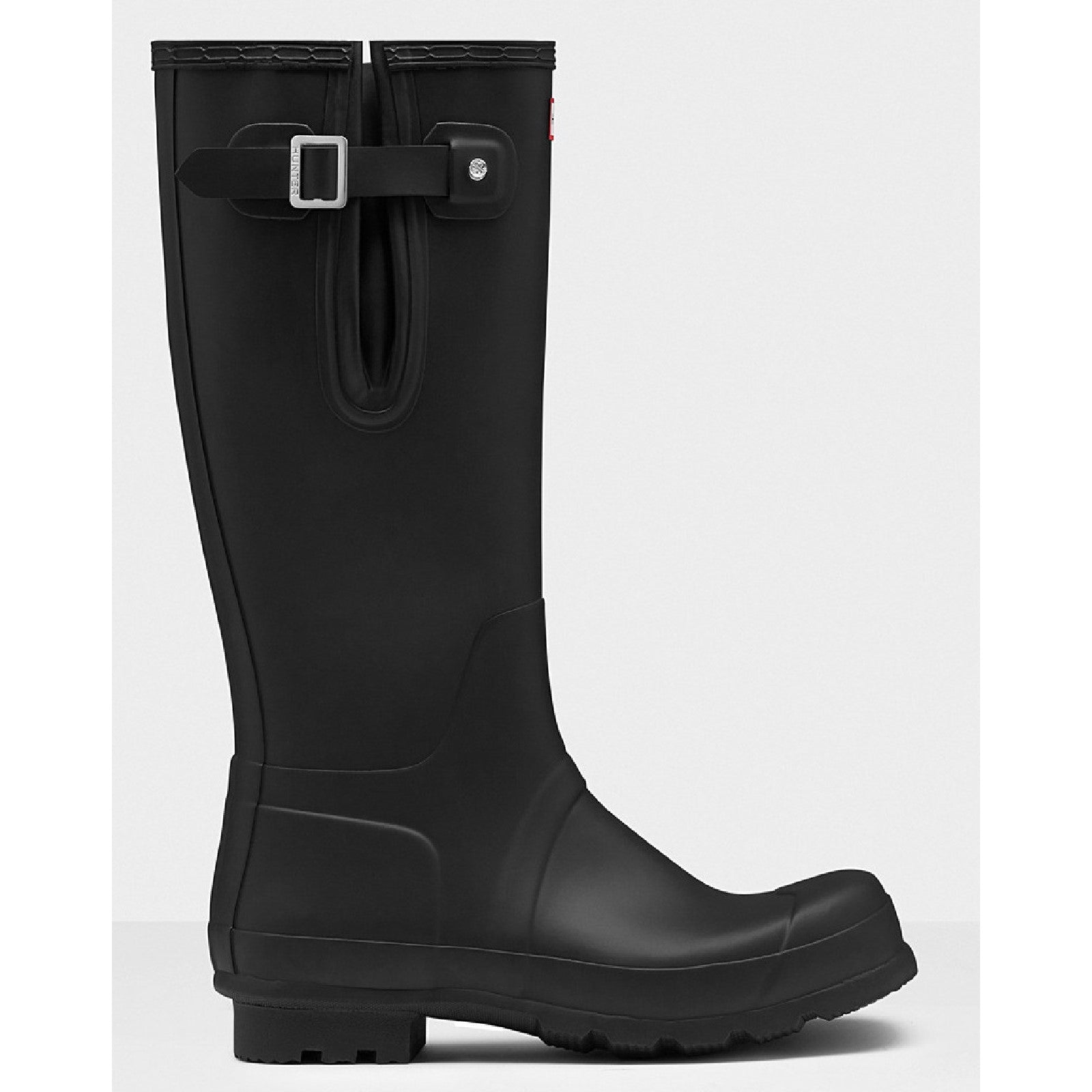 Hunter Mens Black Original Side Adjustable Wellington Boots