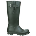 Hunter Mens Matt Olive Original Side Adjustable Wellington Boots
