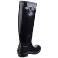 Hunter Womens Black Gloss Original Tall Wellington Boots