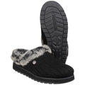 Skechers Womens Keepsakes Ice Angel 31204-BLK Black Slip On Shoes