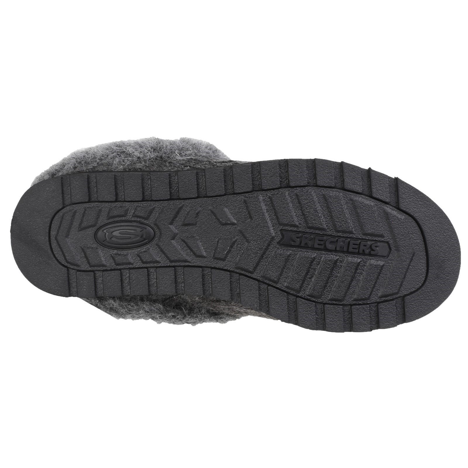 Skechers Womens Keepsakes Ice Angel 31204-CCL Charcoal Slip On Shoes