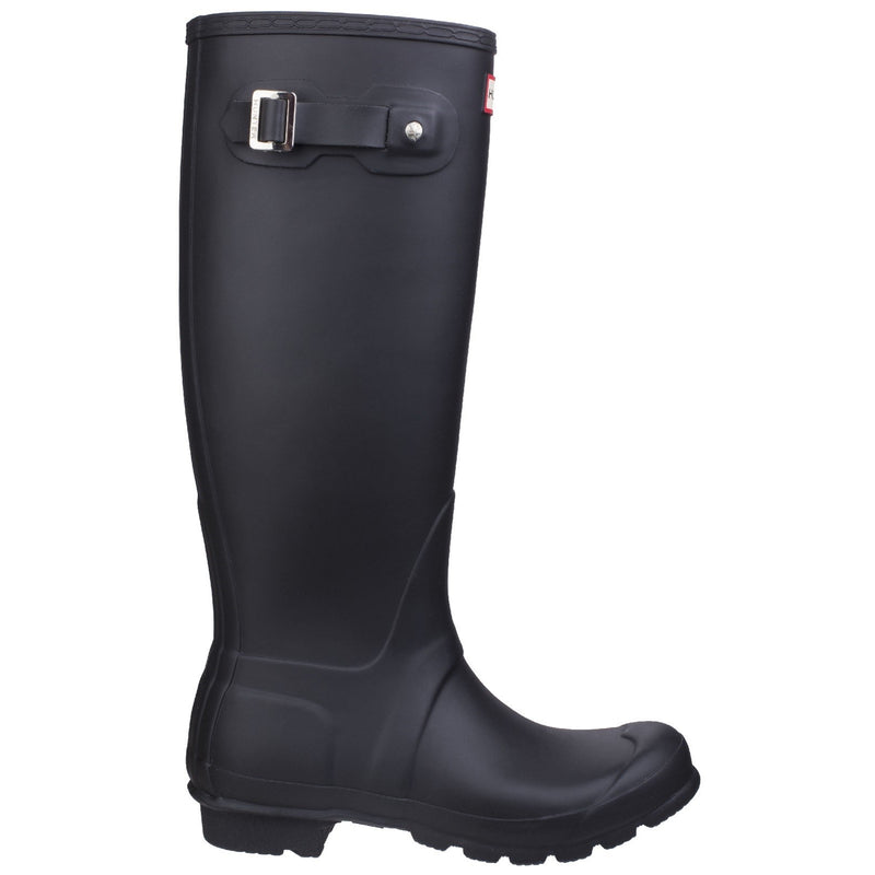 Hunter Womens Black Original Tall Wellington Boots