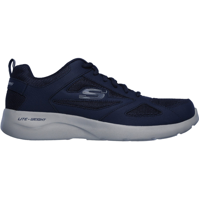 Skechers Mens Dynamight 2.0 SK58363-NVY Navy Lace Up Shoes