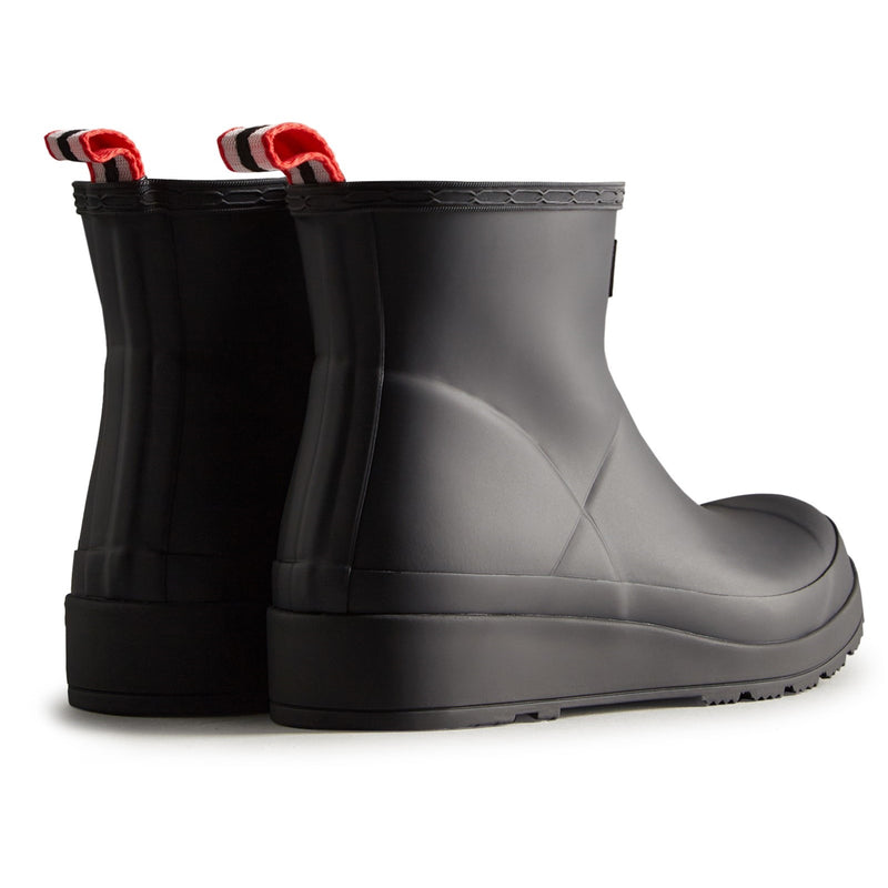 Hunter Womens Matt Black Original Play Short Wellington Boots