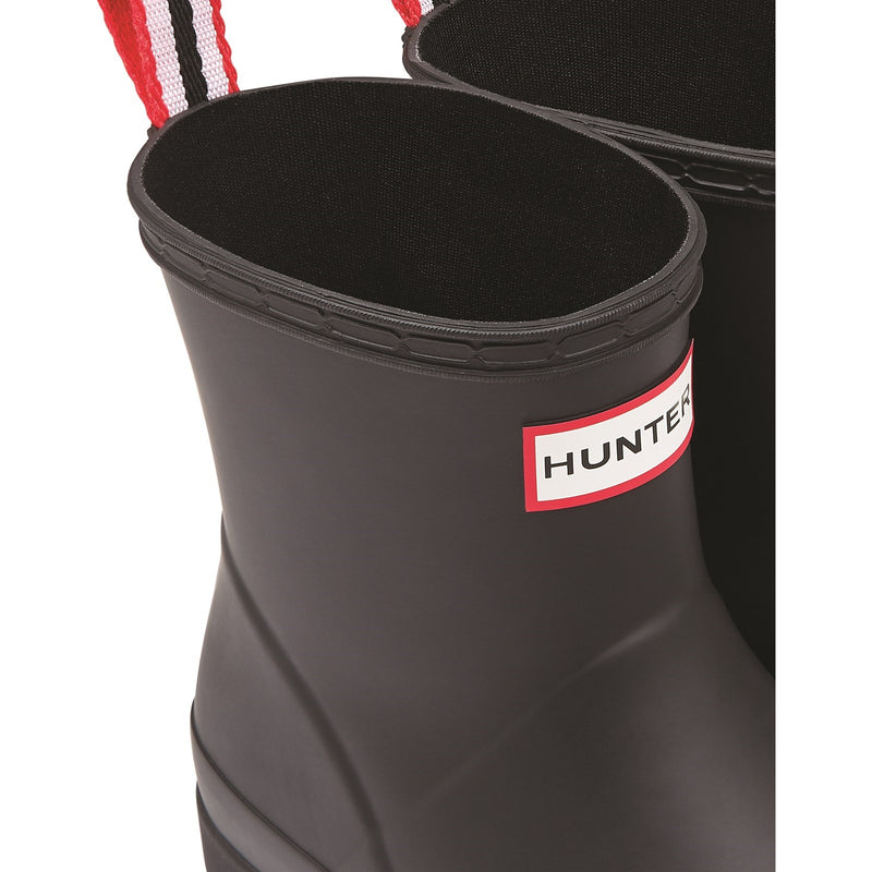 Hunter Womens Matt Black Original Play Short Wellington Boots