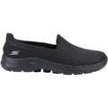 Skechers Womens Go Walk 6 124508-BBK Black Slip On Shoes