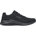 Skechers Mens Ultra Flex 2.0 Vicinity 232209-BBK Black Lace Up Shoes