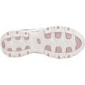 Skechers Womens D'Lites 167264-BLSH Blush Pink Lace Up Shoes