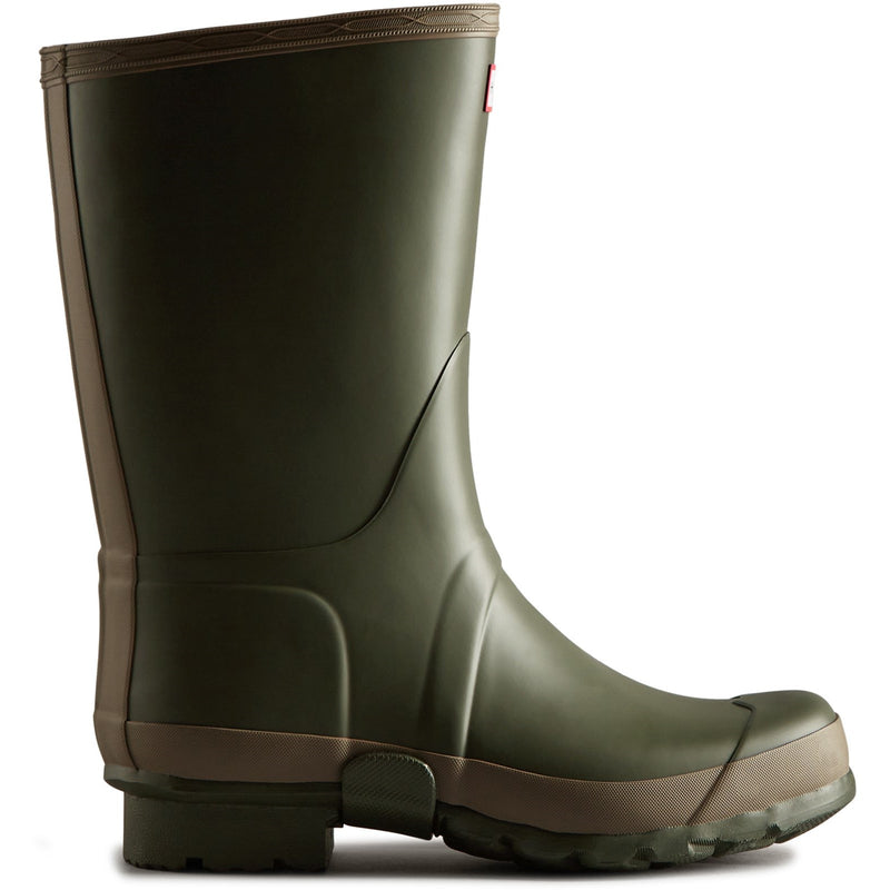 Hunter Mens Dark Olive Gardener Boots