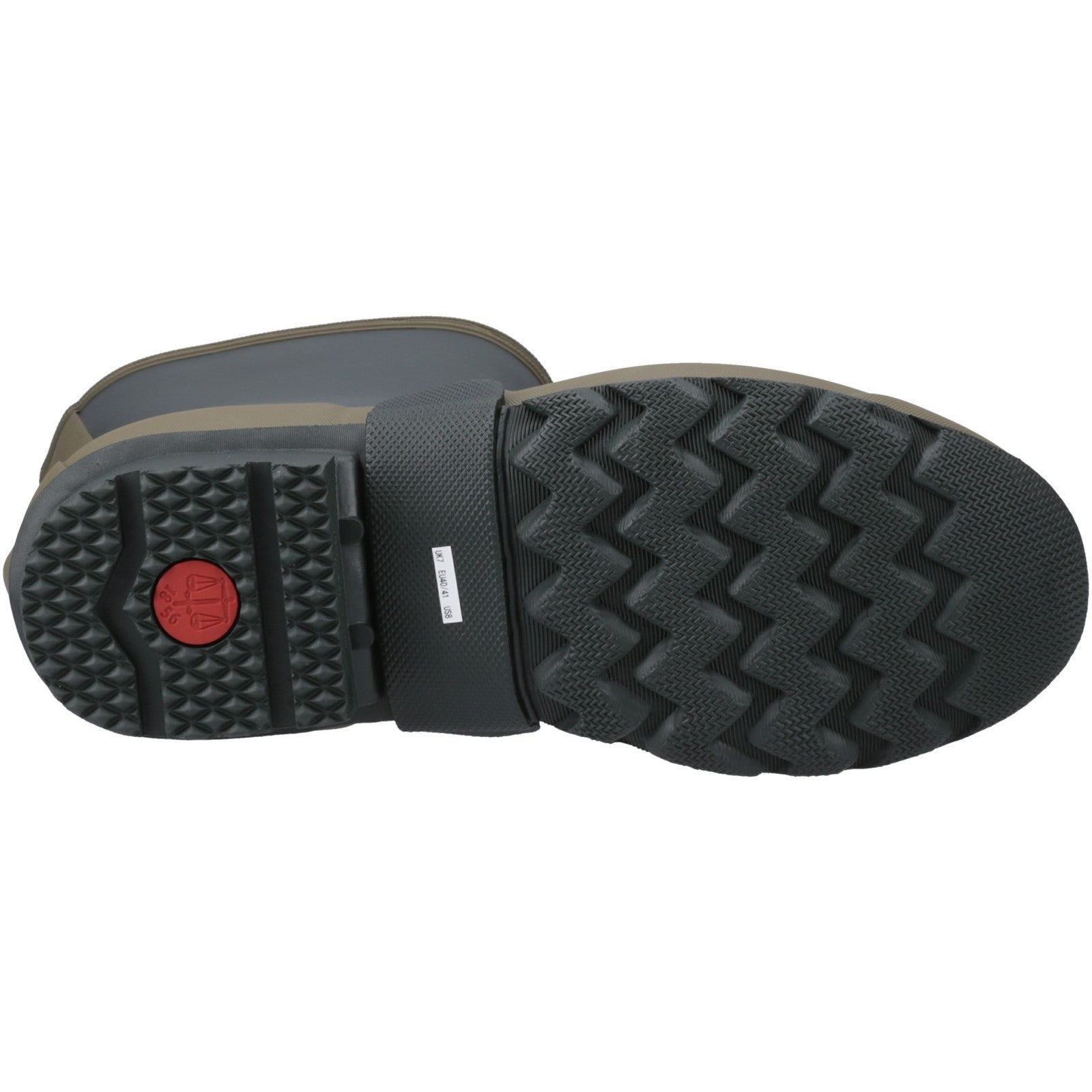 Hunter Mens Olive MFS9002RMA-DOC Gardener Short Wellington Boots