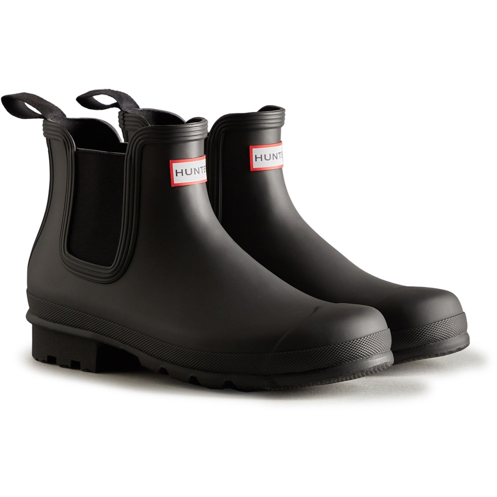 Hunter Mens Black Original Chelsea Boots