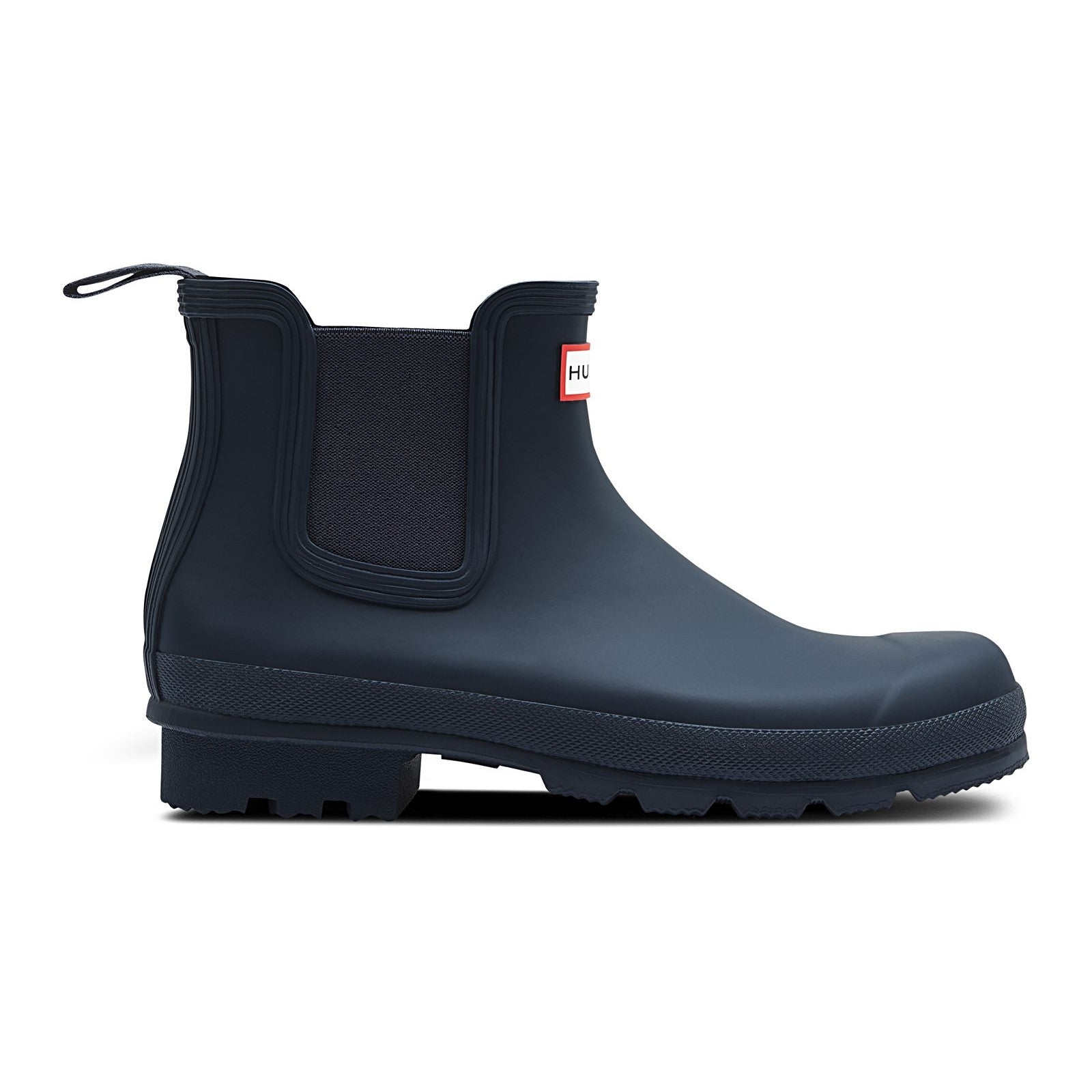 Hunter Mens Navy Original Chelsea Boots