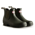 Hunter Mens Olive Original Chelsea Boots