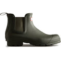 Hunter Mens Olive Original Chelsea Boots
