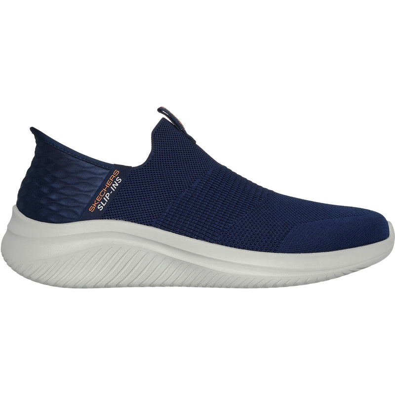 Skechers Mens Ultra Flex 3.0 Smooth Step 232450-NVY Navy Slip On Shoes