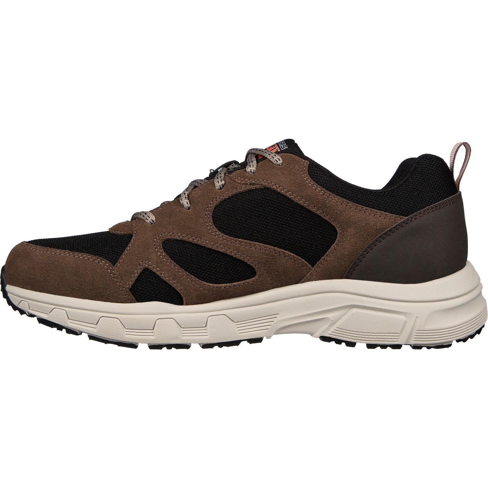 Skechers Mens Oak Canyon Sunfair 237348-BRBK Brown/Black Lace Up Shoes