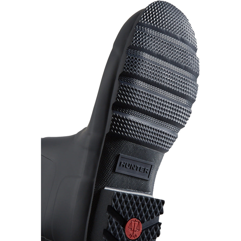 Hunter Mens Navy Original Short Wellington Boots