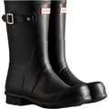 Hunter Mens Black Original Short Wellington Boots