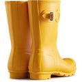 Hunter Womens Gloss Yellow Original Short Wellington Boots