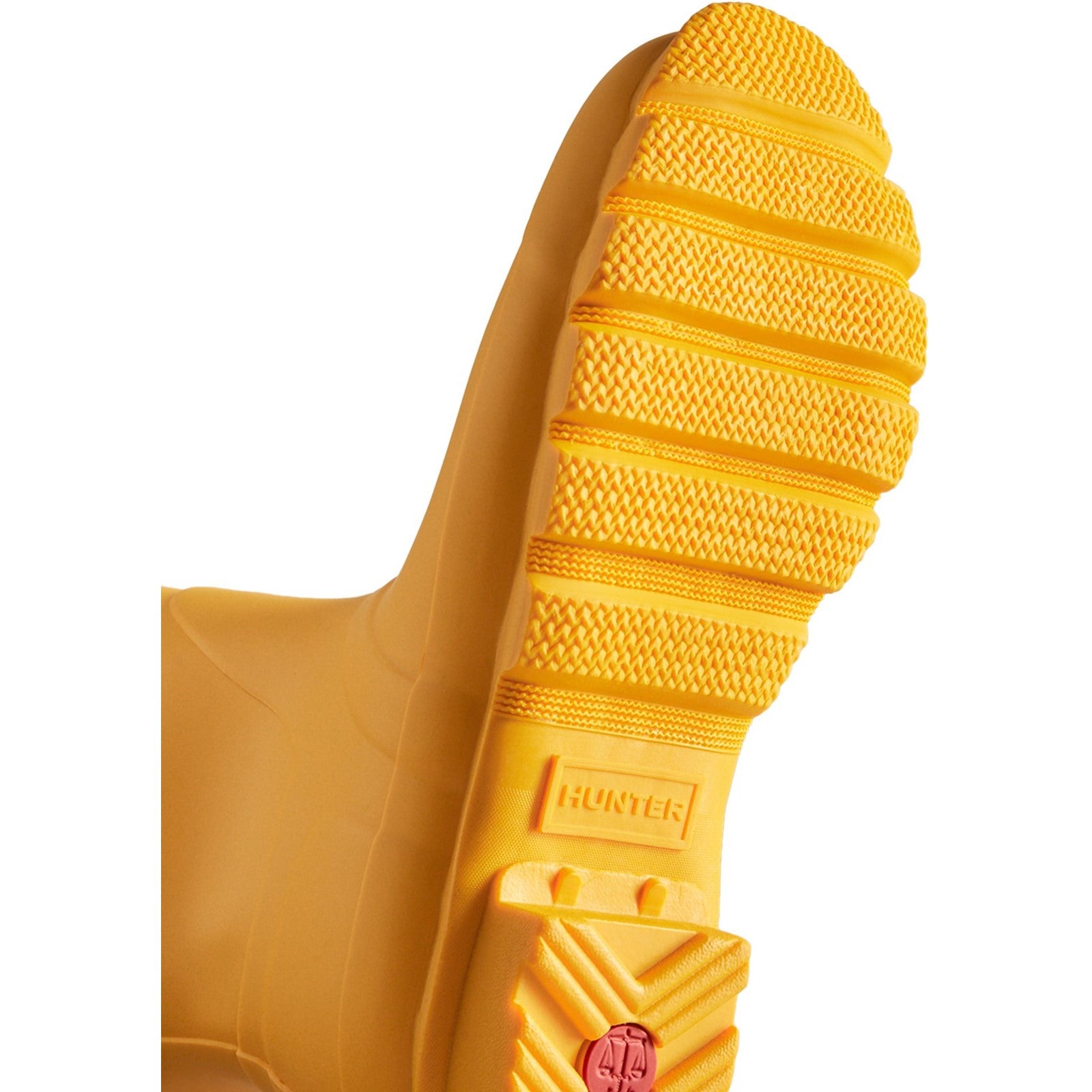 Hunter Womens Matt Yellow Original Short Wellington Boots