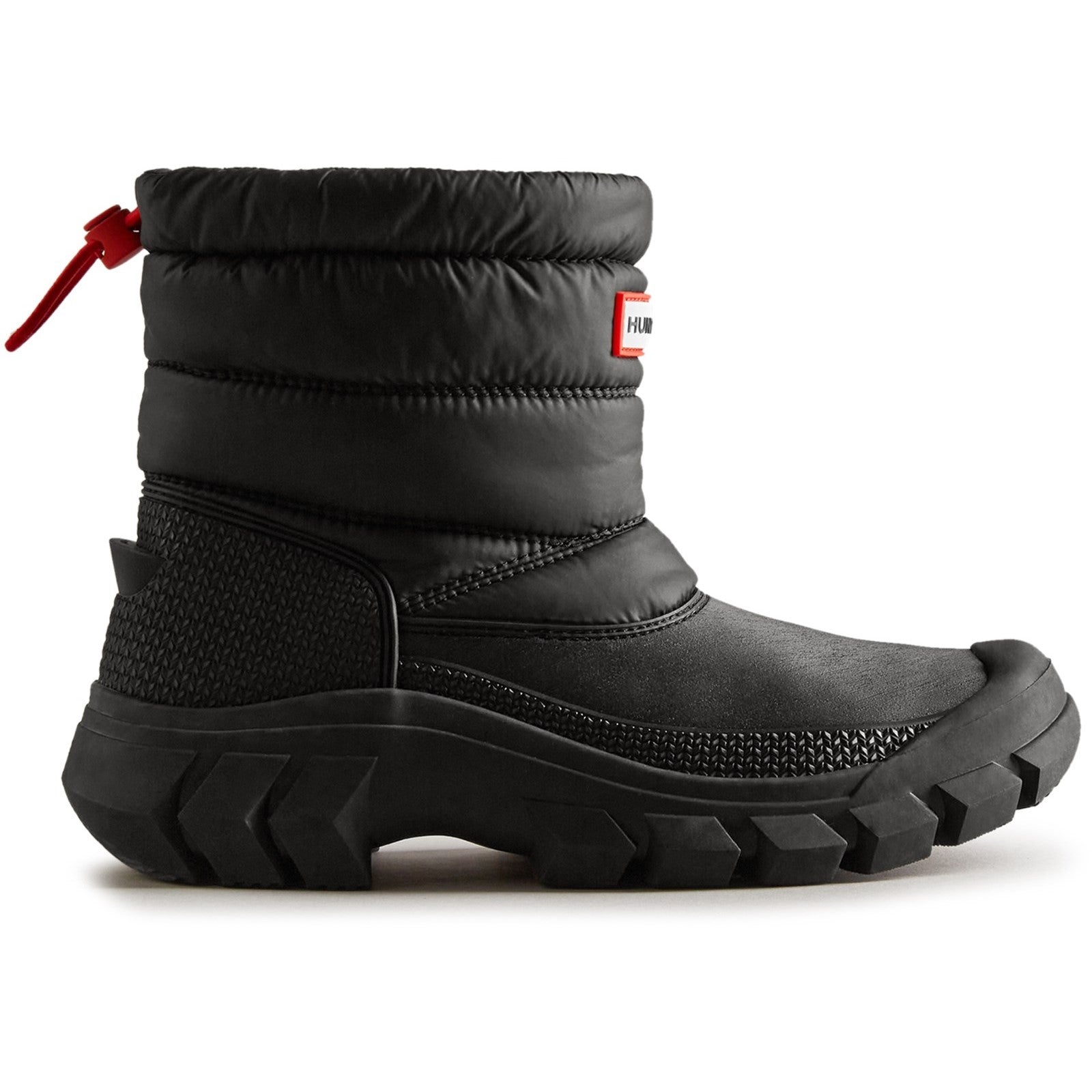 Hunter Womens Black WFS2108WWU-BLK Intrepid Short Snow Boots