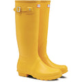 Hunter Womens Matt Yellow Original Tall Wellington Boots