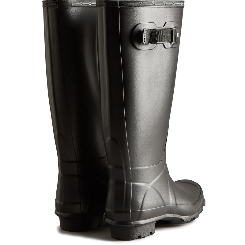 Hunter Womens Black Huntress Wide Leg Wellington Boots