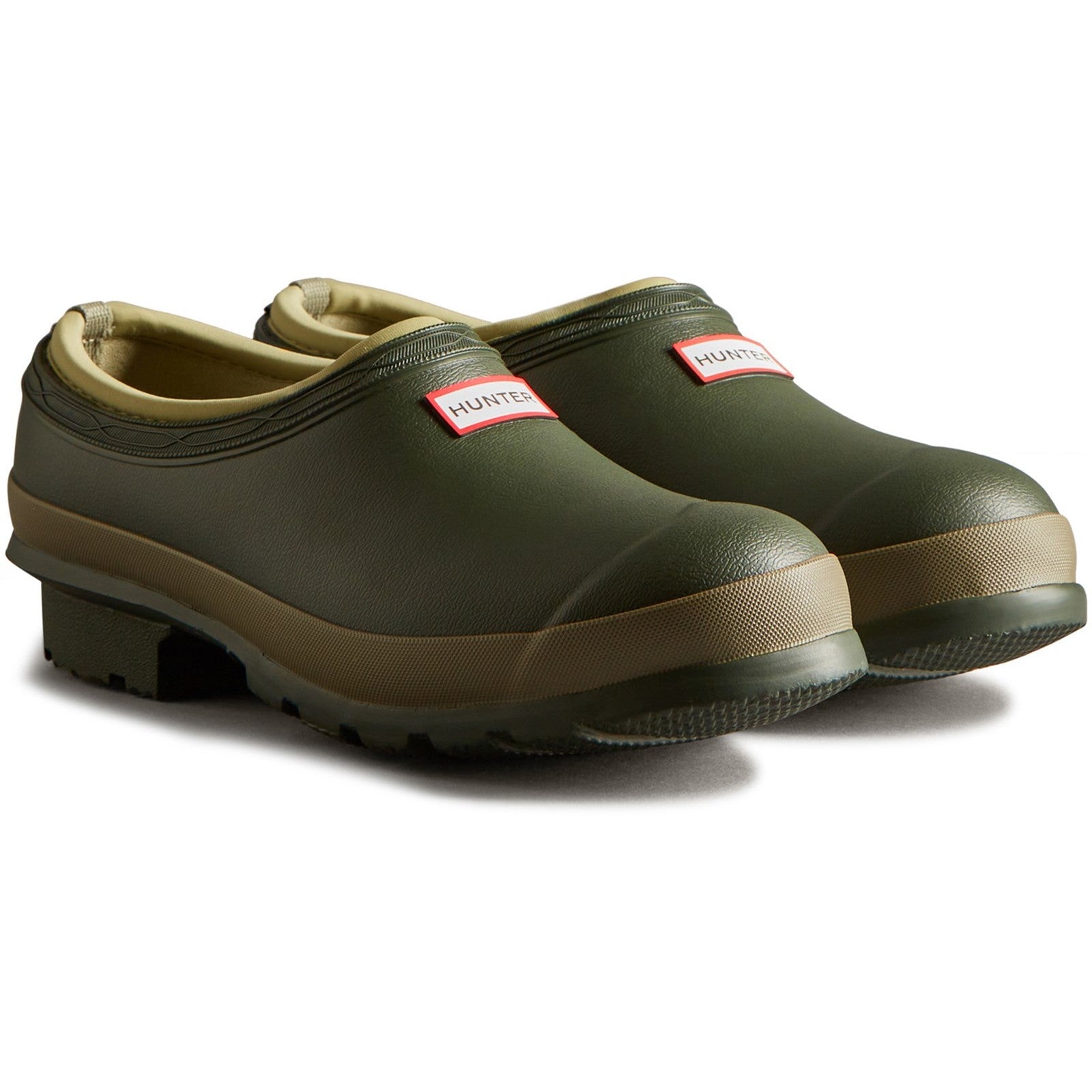 Hunter Womens Dark Green Matt WFF1088RMA-DOC Gardener Clogs