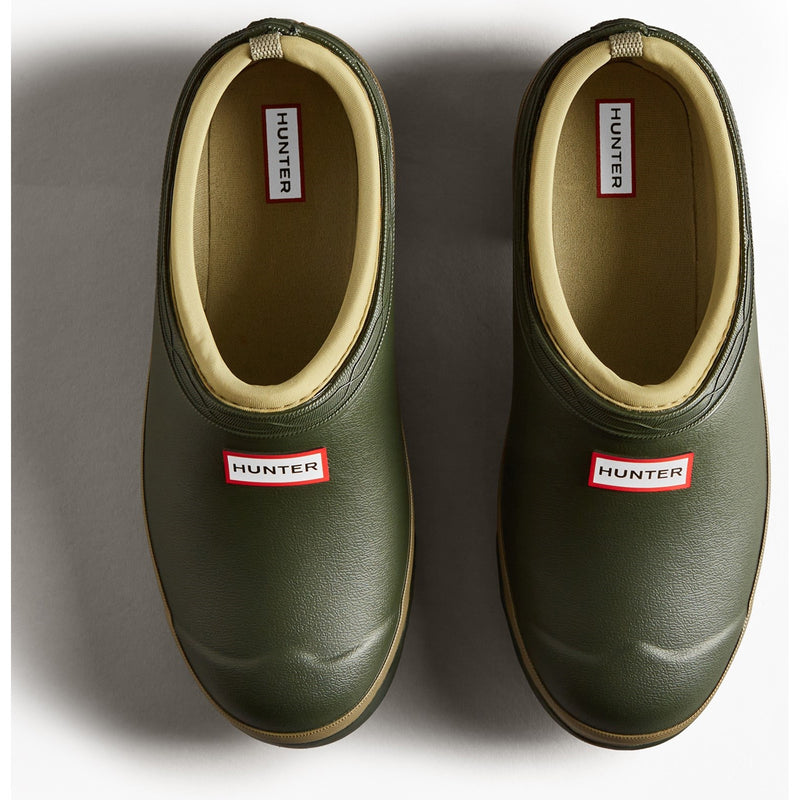 Hunter Womens Dark Green Matt WFF1088RMA-DOC Gardener Clogs