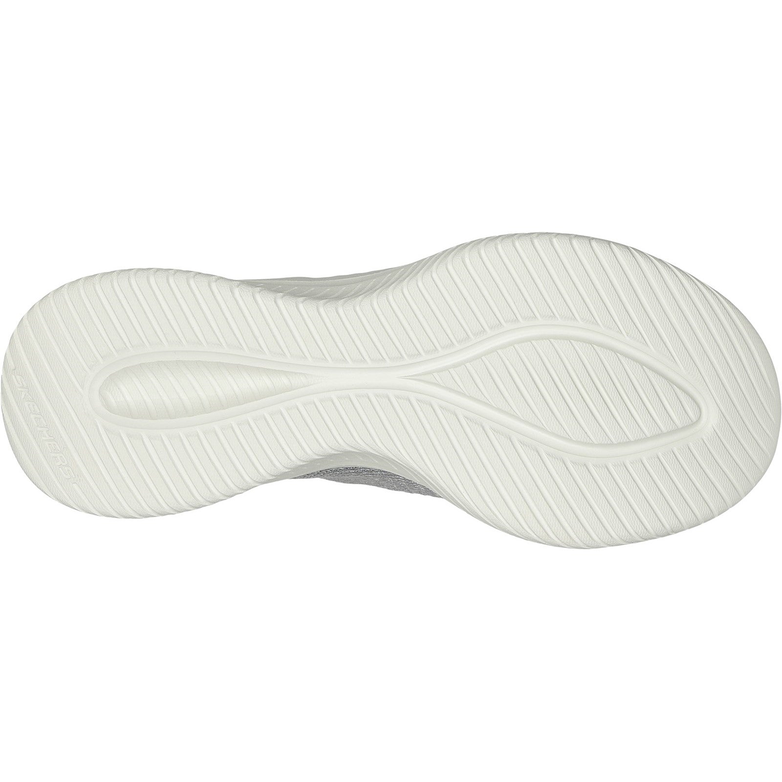 Skechers Womens Ultra Flex 3.0 Smooth Step 149709-LTGY Light Grey Slip On Shoes