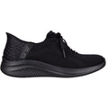 Skechers Womens Ultra Flex 3.0 Brilliant Path 149710-BBK Black Slip On Shoes