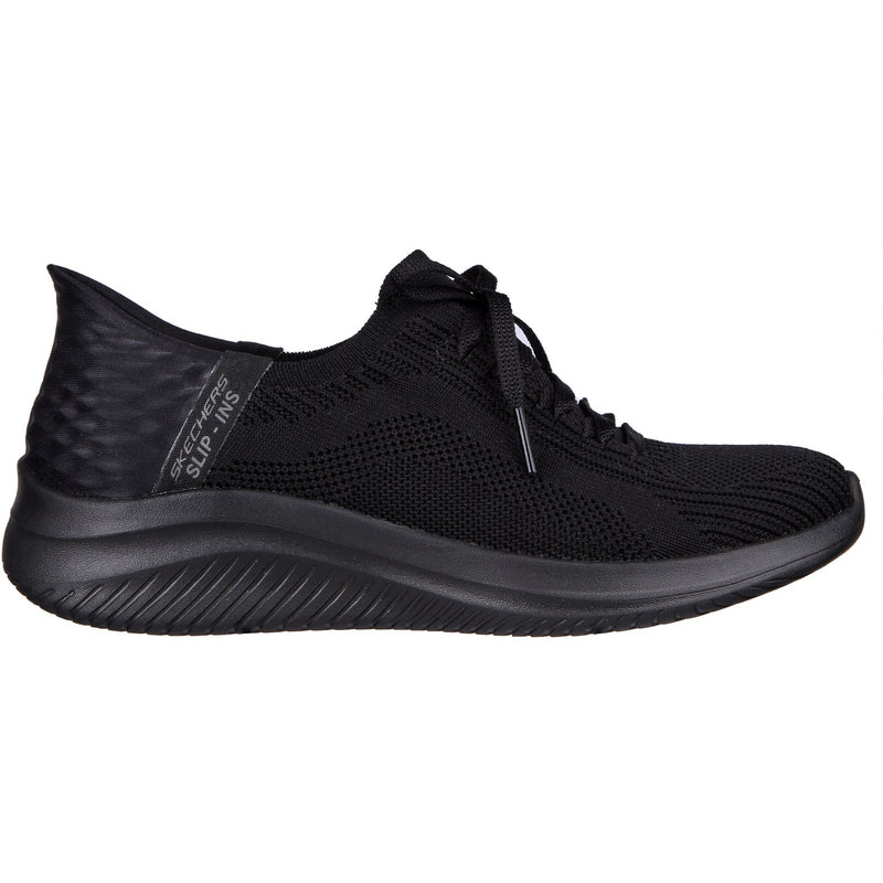 Skechers Womens Ultra Flex 3.0 Brilliant Path 149710-BBK Black Slip On Shoes