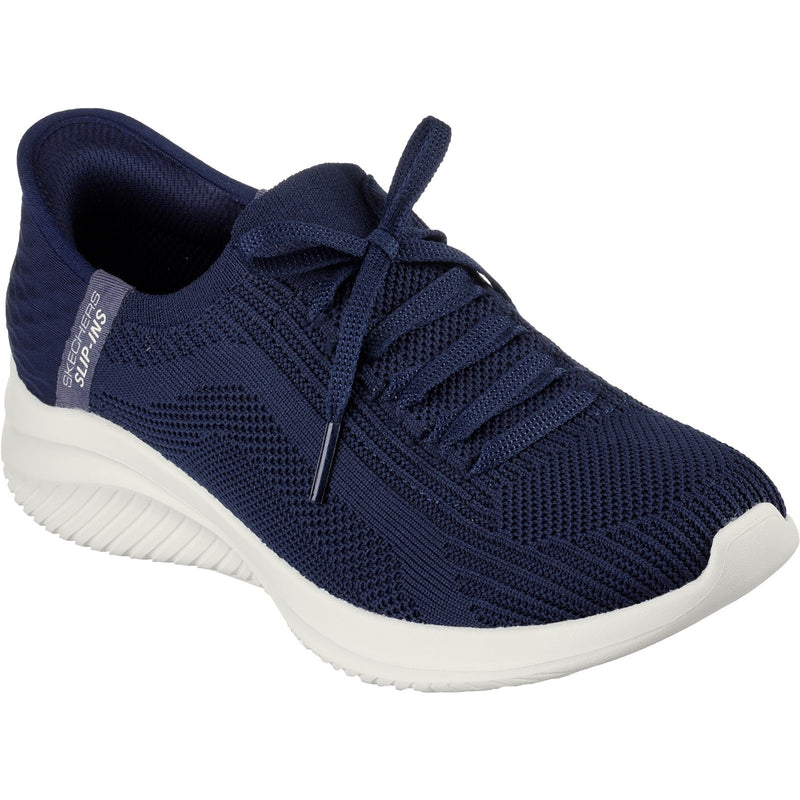 Skechers Womens Ultra Flex 3.0 Brilliant Path 149710-NVY Navy Slip On Shoes
