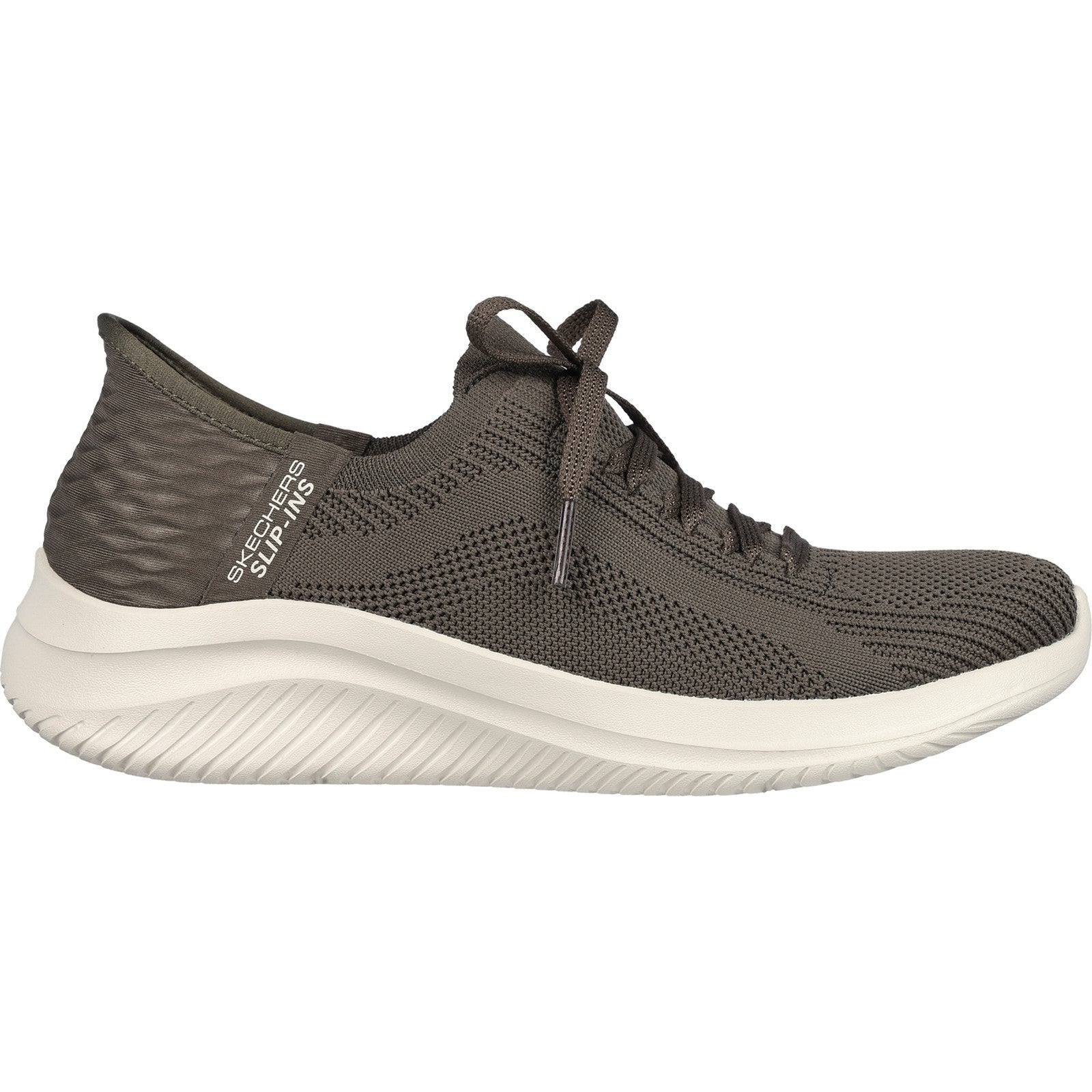 Skechers Womens Ultra Flex 3.0 Brilliant Path 149710-OLV Olive Slip On Shoes