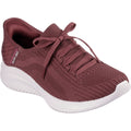 Skechers Womens Ultra Flex 3.0 Brilliant Path 149710-BURG Burgundy Slip On Shoes