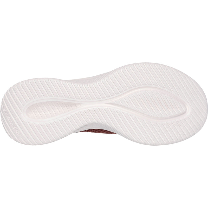 Skechers Womens Ultra Flex 3.0 Brilliant Path 149710-BURG Burgundy Slip On Shoes