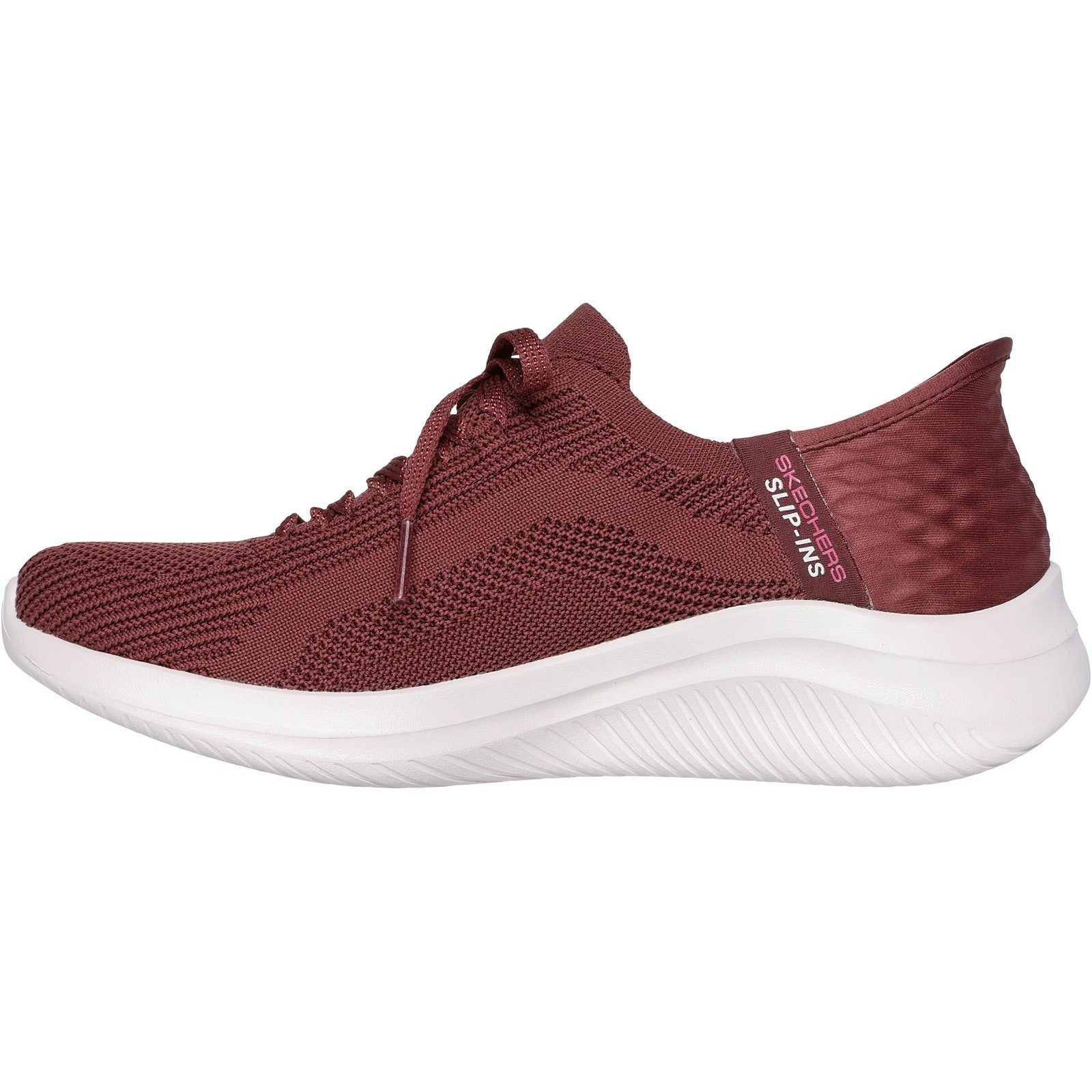 Skechers Womens Ultra Flex 3.0 Brilliant Path 149710-BURG Burgundy Slip On Shoes