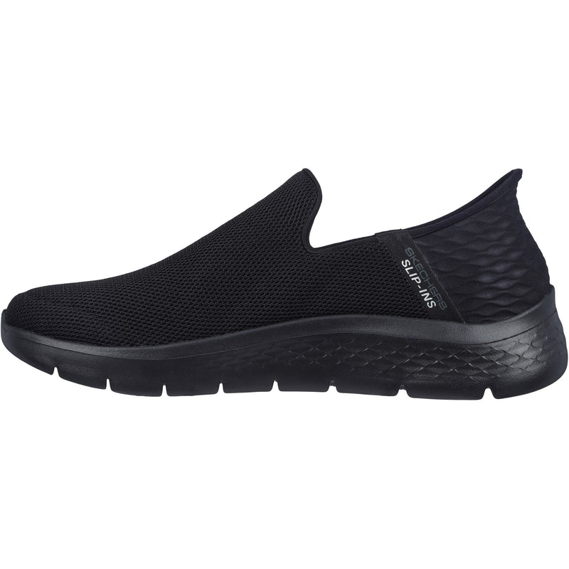 Skechers Mens Go Walk Flex No Hands 216491-BBK Black Slip On Shoes