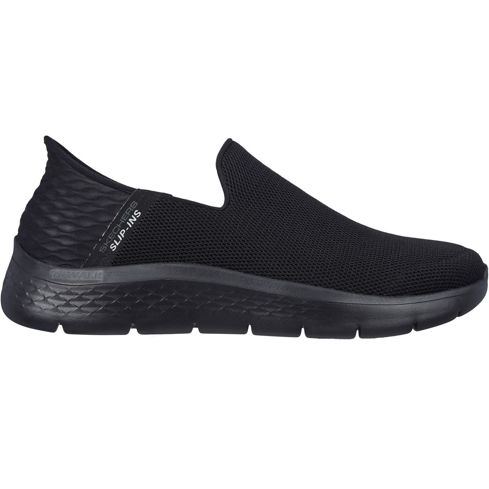 Skechers Mens Go Walk Flex No Hands 216491-BBK Black Slip On Shoes