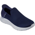 Skechers Mens Go Walk Flex No Hands 216491-NVY Navy Slip On Shoes