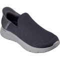 Skechers Mens Go Walk Flex No Hands 216491-DKGY Dark Grey Slip On Shoes