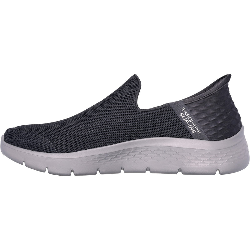 Skechers Mens Go Walk Flex No Hands 216491-DKGY Dark Grey Slip On Shoes