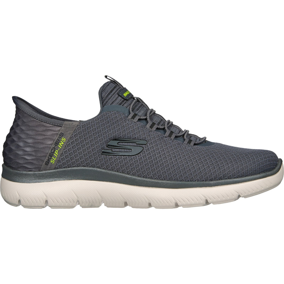 Skechers Mens Slip-ins: Summits - High Range 232457-CHAR Charcoal Slip On Shoes