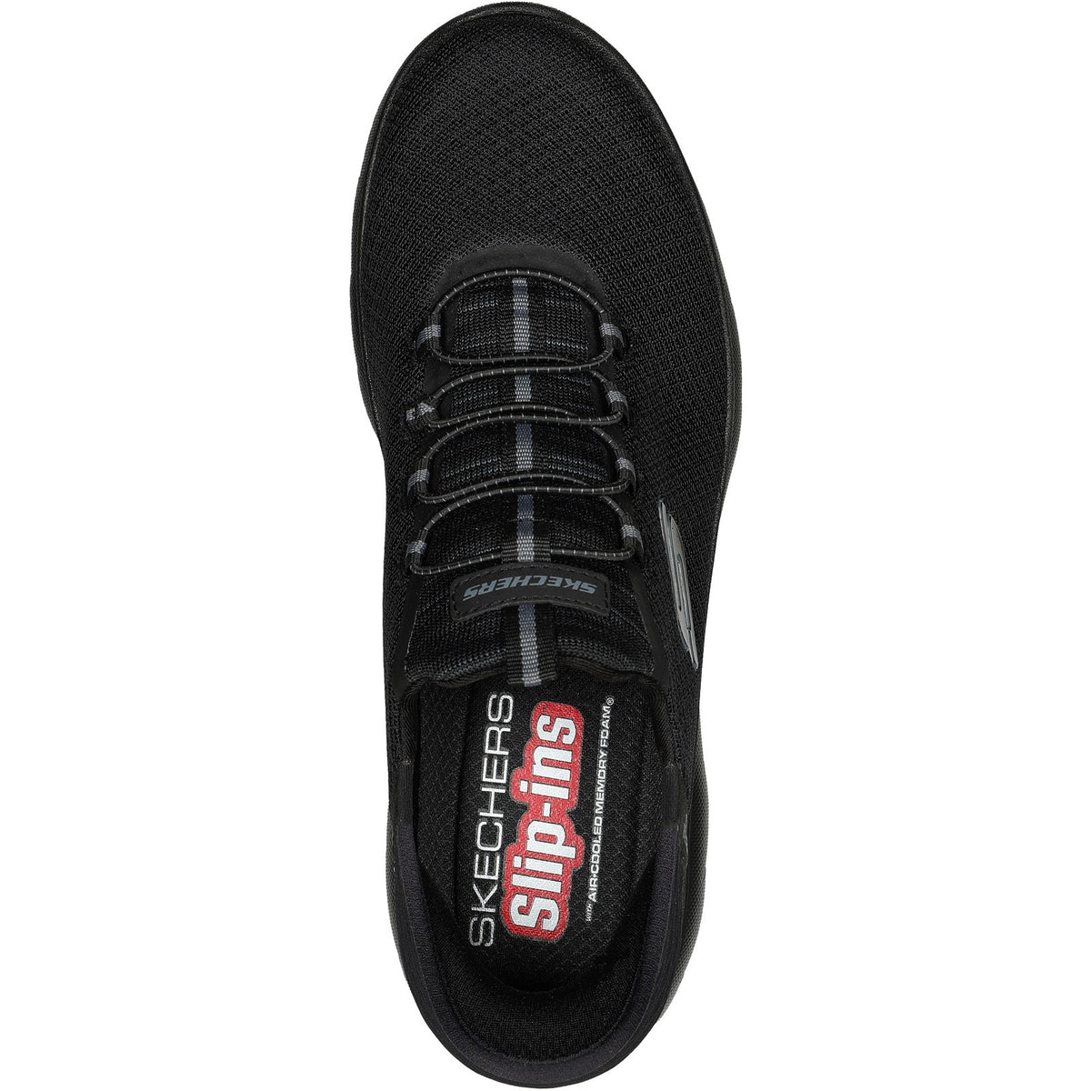 Skechers Mens Slip-ins: Summits - High Range 232457-BBK Black Slip On Shoes