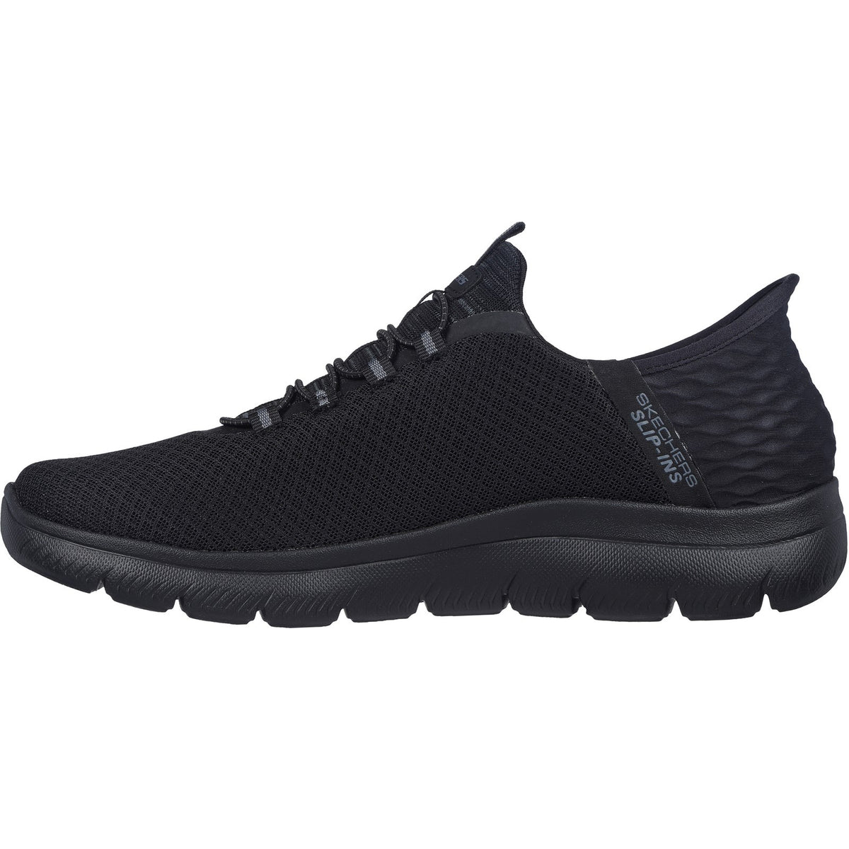 Skechers Mens Slip-ins: Summits - High Range 232457-BBK Black Slip On Shoes